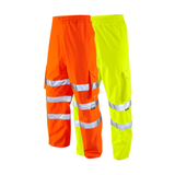 Leo Workwear INSTOW Leo EcoViz 10K Performance+ Breathable Cargo Overtrouser