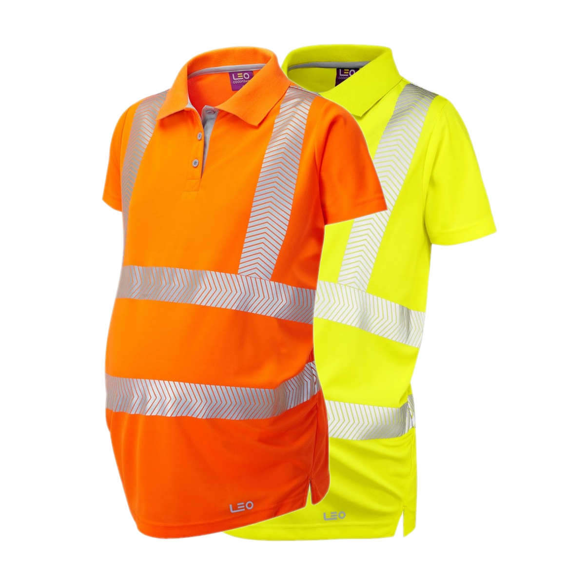 Leo Workwear LOVACOTT Leo EcoViz Performance + Maternity Polo Shirt