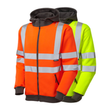 Leo Workwear SAUNTON Leo EcoViz Hooded Sweatshirt
