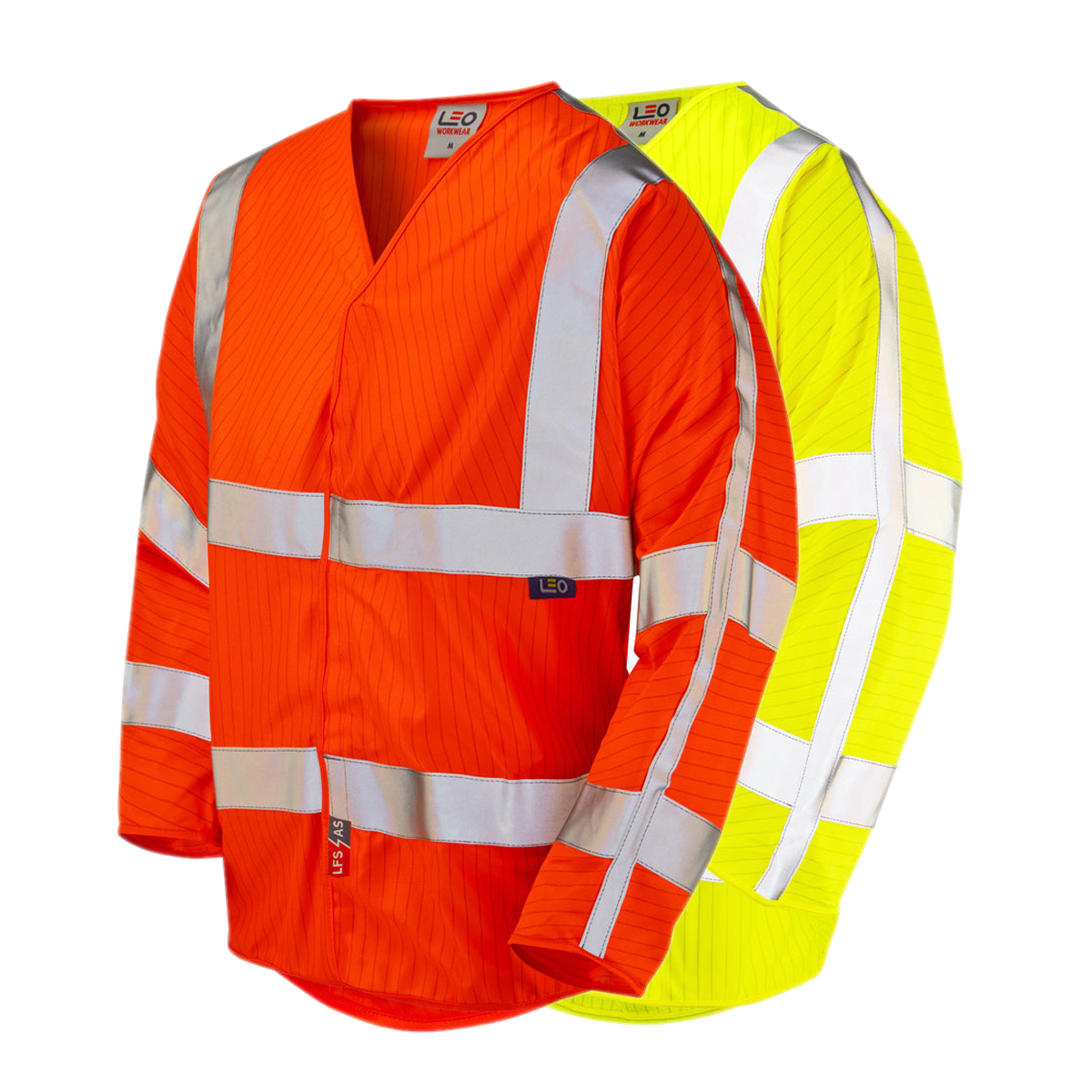 Leo Workwear STICKLEPATH ISO 20471 Cl 3 LFS 3/4 Sleeve (EN 14116/EN 1149)