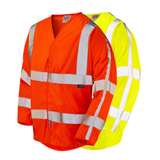 Leo Workwear STICKLEPATH ISO 20471 Cl 3 LFS 3/4 Sleeve (EN 14116/EN 1149)
