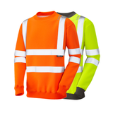Leo Workwear WINKLEIGH Leo EcoViz Crew Neck Sweatshirt