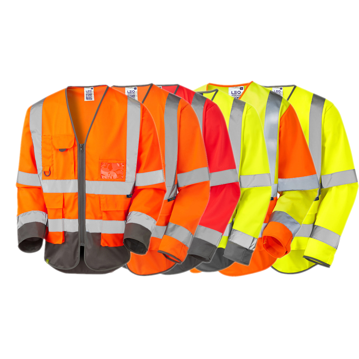 Leo Workwear WRAFTON Leo EcoViz Superior Sleeved Waistcoat