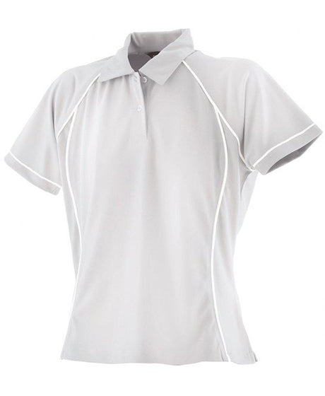 Finden & Hales Women's Piped Performance Polo