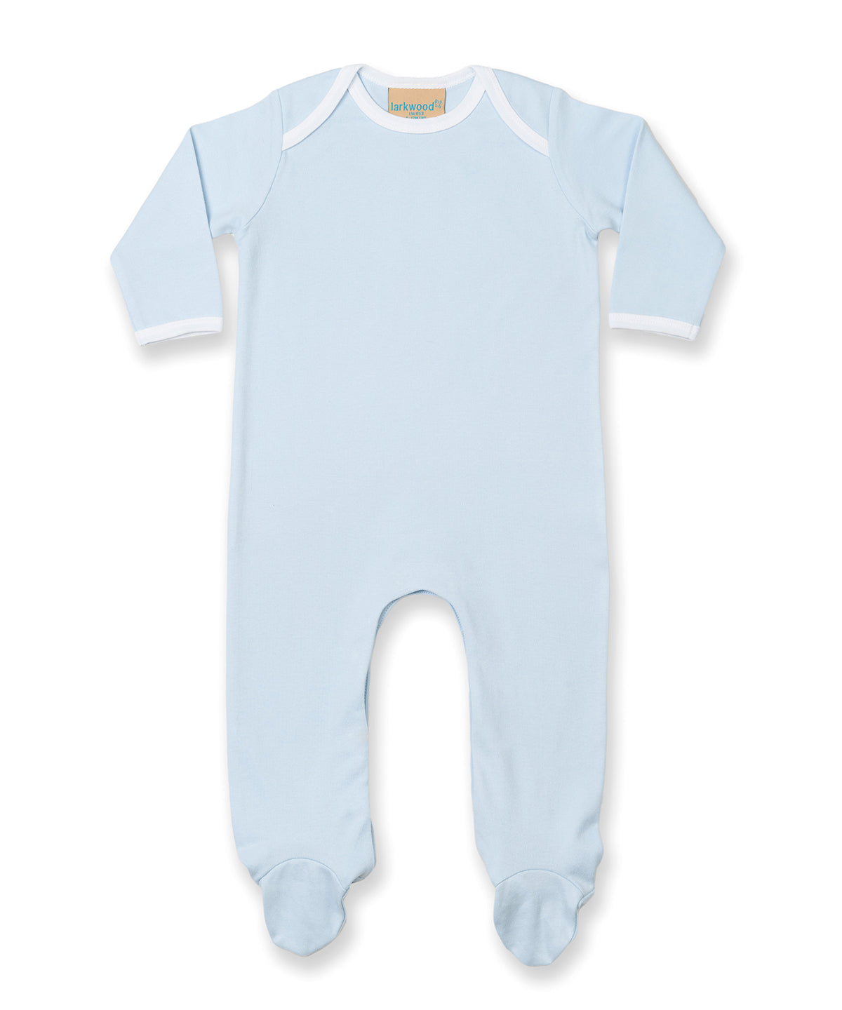 Larkwood Contrast Long Sleeve Sleepsuit