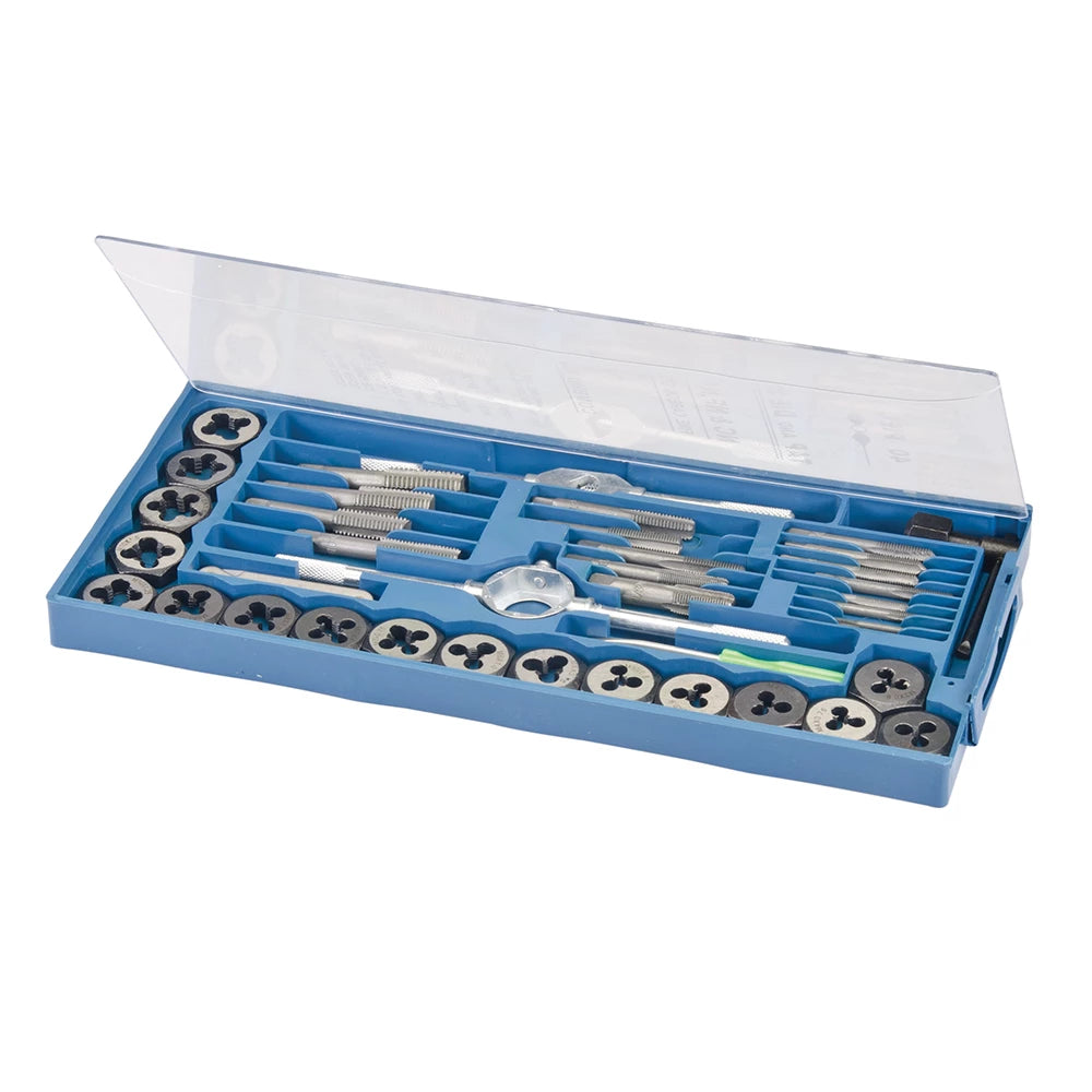 Silverline Tap & Die Set 40Pce