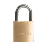 Silverline Brass Padlock