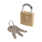 Silverline Brass Padlock