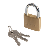 Silverline Brass Padlock