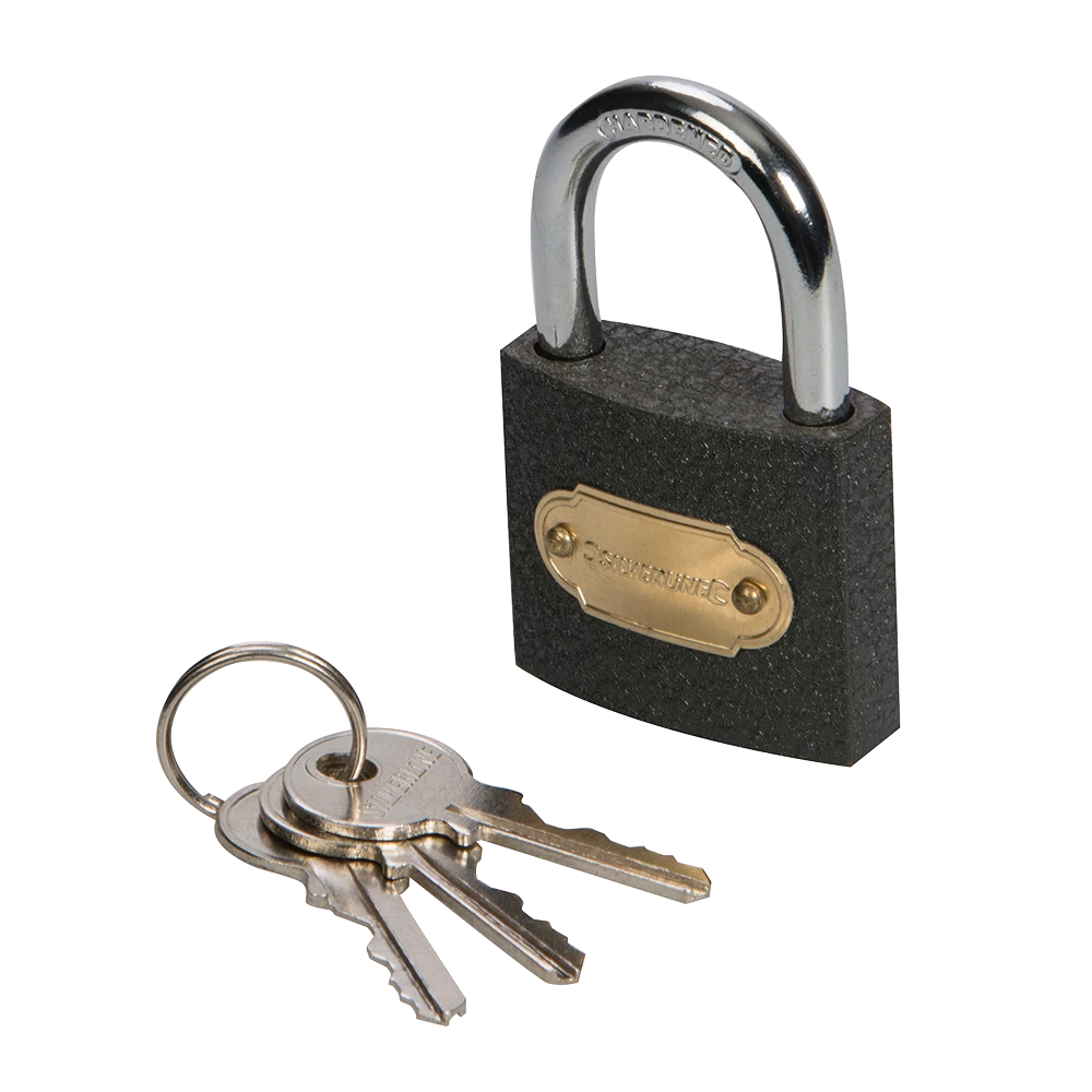 Silverline Iron Padlock