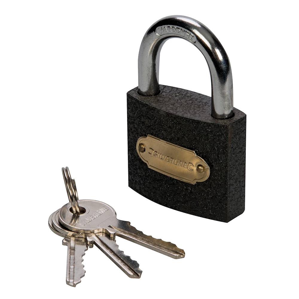 Silverline Iron Padlock