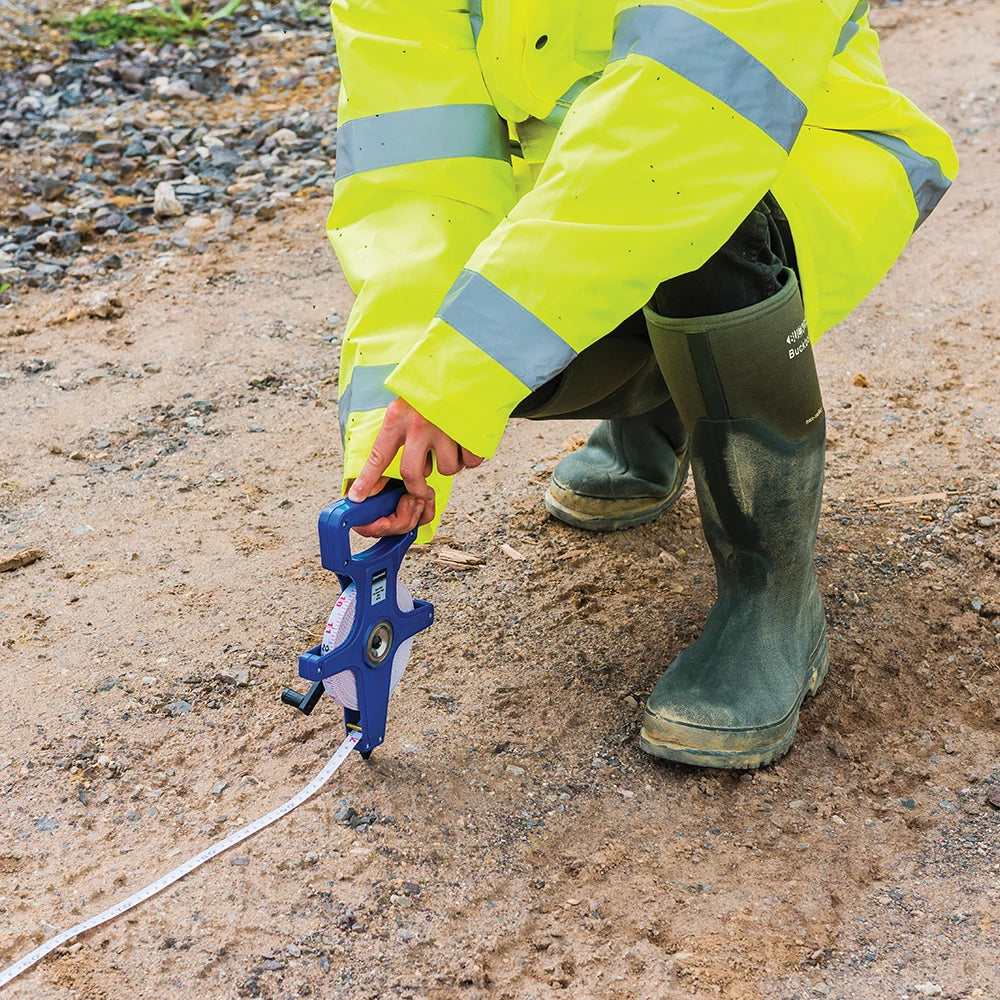 Silverline Open Reel Surveyors Tape