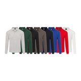 Orn Clothing Weaver Long Sleeved Poloshirt