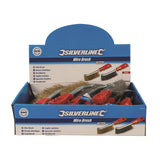 Silverline Wire Brush Display Box 24Pce