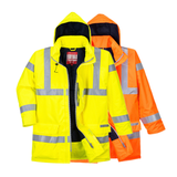 Portwest Bizflame Rain Hi-Vis Antistatic FR Jacket