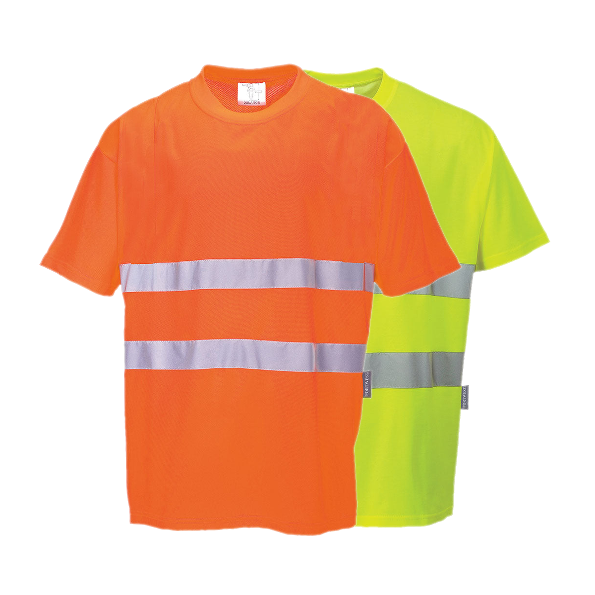 Portwest Hi-Vis Cotton Comfort T-Shirt S/S
