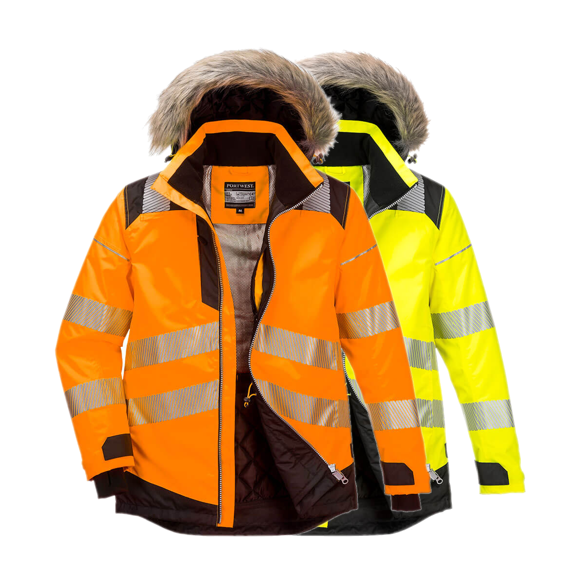 Portwest PW3 Hi-Vis Parka Jacket