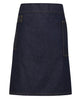 Premier Division Waxed-Look Denim Waist Apron