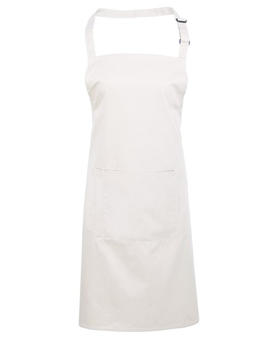 Premier Colours Bib Apron With Pocket