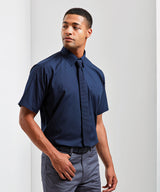 Premier Short Sleeve Poplin Shirt - Sapphire