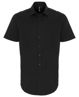 Premier Stretch Fit Cotton Poplin Short Sleeve Shirt