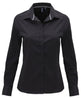 Premier Women's Long Sleeve Fitted "Friday Bar Shirt"