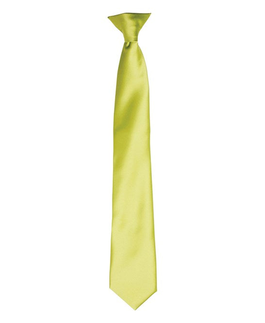 Premier 'Colours' Satin Clip Tie