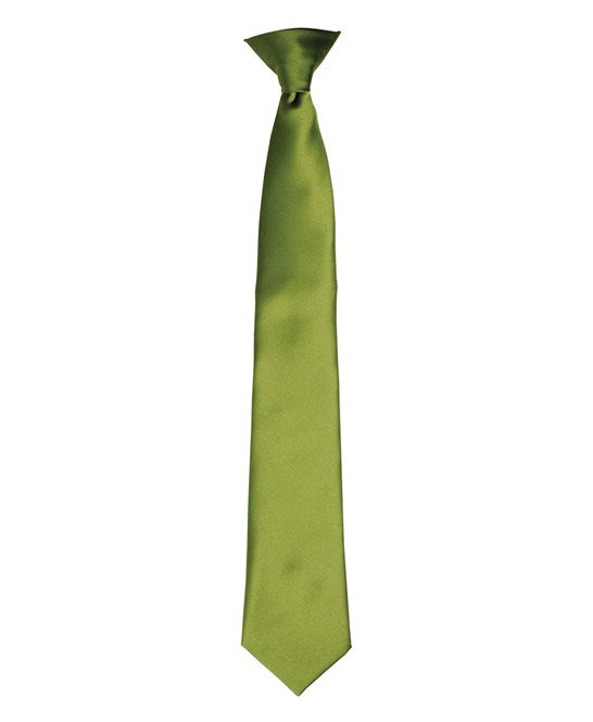 Premier 'Colours' Satin Clip Tie