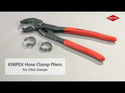 Knipex Spring Hose Clamp Pliers For Click Clamps 250mm