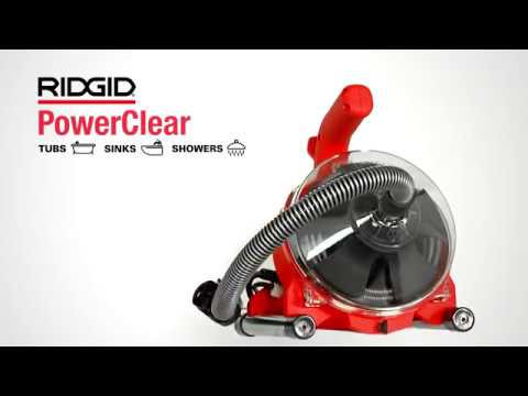 RIDGID PowerClear Drain Cleaning Machine 240V