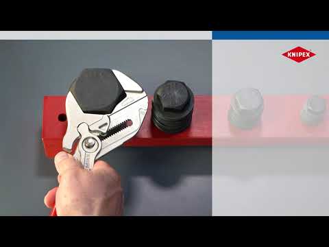 Knipex Pliers Wrench Multi-Component Grip 180mm