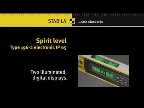 Stabila 196-2-60 Spirit Level 3 Vial 15233 60cm