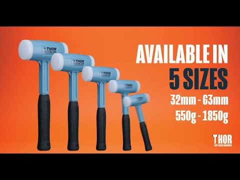 Thor 2020 Dead Blow Nylon Hammer 63mm 1.85kg (65oz)