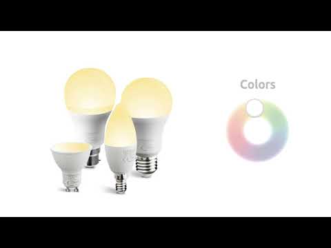 Link2Home Wi-Fi LED ES (E27) Balloon Filament Dimmable Bulb, White 470 lm 5.5W