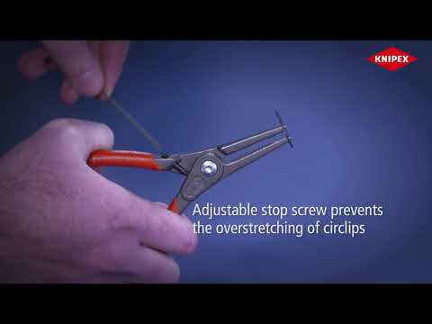 Knipex Precision Circlip Pliers Internal Straight 40-100mm J3