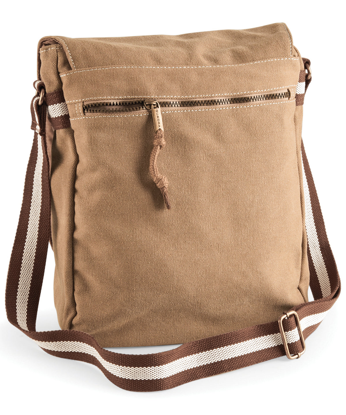 Quadra Vintage Canvas Messenger