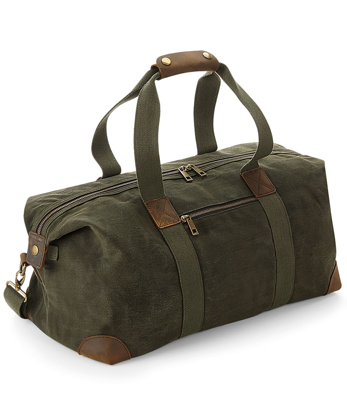 Quadra Heritage Waxed Canvas Holdall