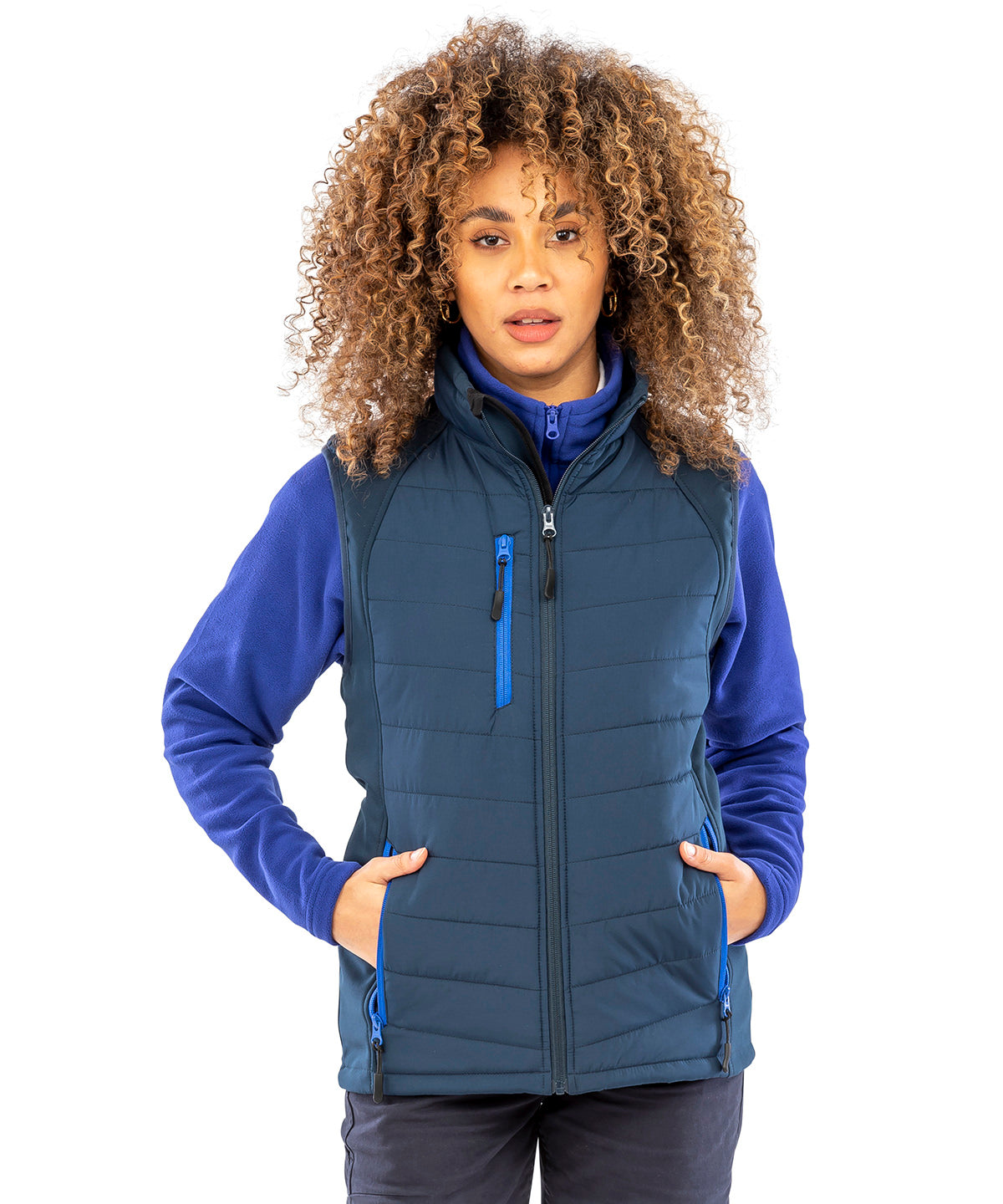 Result Genuine Recycled Compass Padded Softshell Gilet