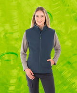 Result Genuine Recycled Women's Recycled 2-Layer Printable Softshell Bodywarmer