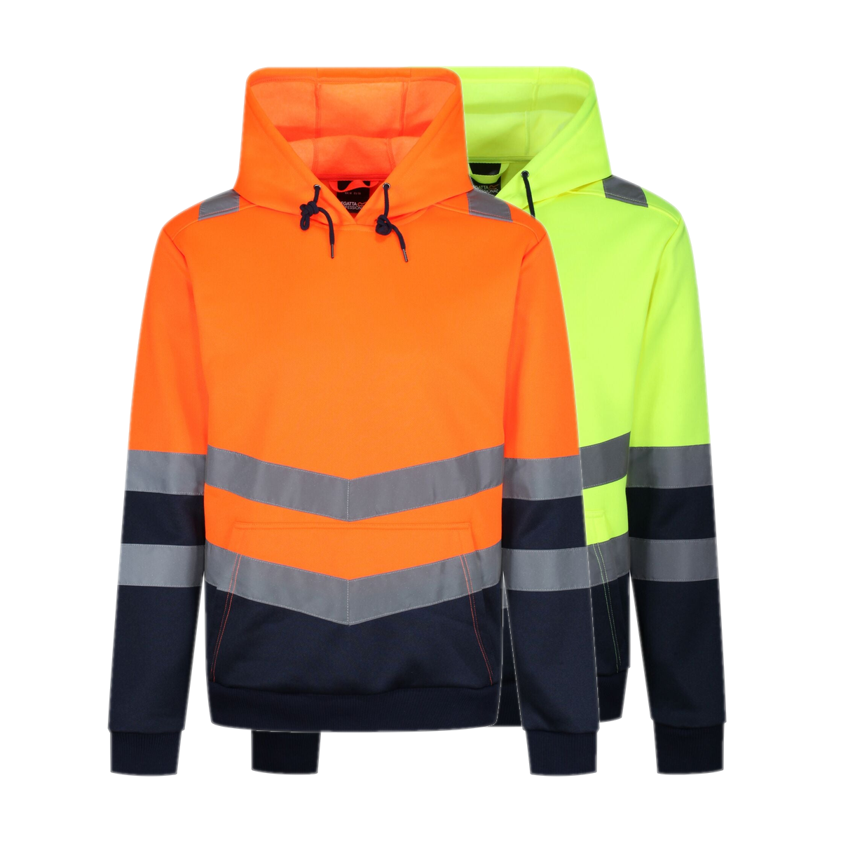 Regatta Professional Hi-Vis Pro Two Tone Overhead Hoodie