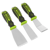 Sealey Scraper Set with Hammer Cap 3pc