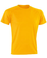 Spiro Performance Aircool Tee - Gold