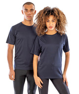 Spiro Performance Aircool Tee - Navy