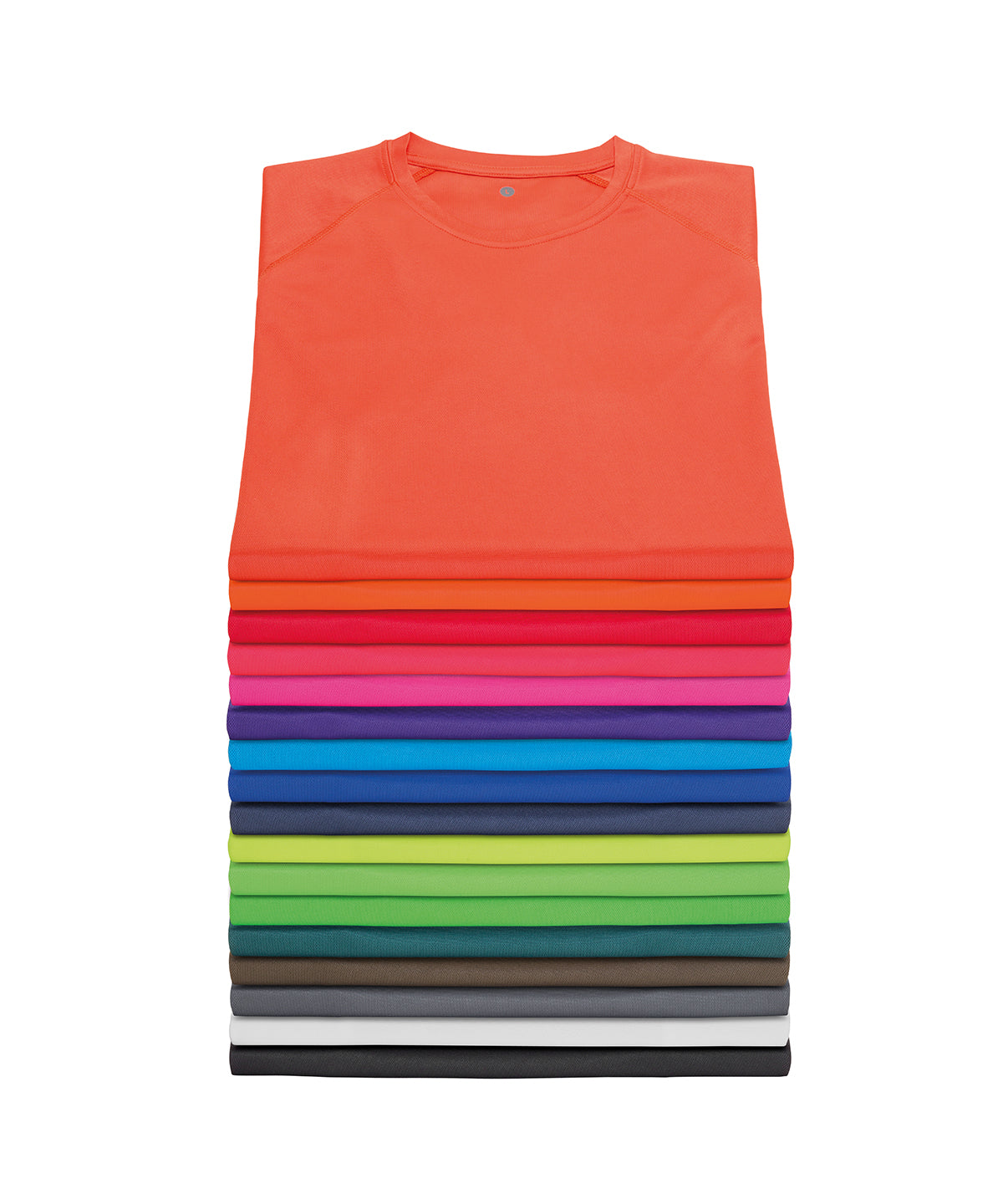 Spiro Performance Aircool Tee - Flo Pink