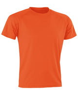 Spiro Performance Aircool Tee - Orange