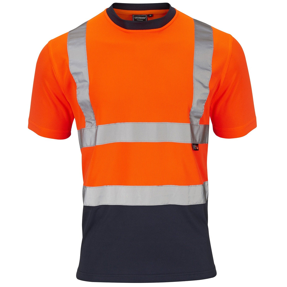 Supertouch Hi-Vis 2 Tone Orange T-Shirt