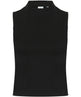 Sf Women's High Neck Crop Vest