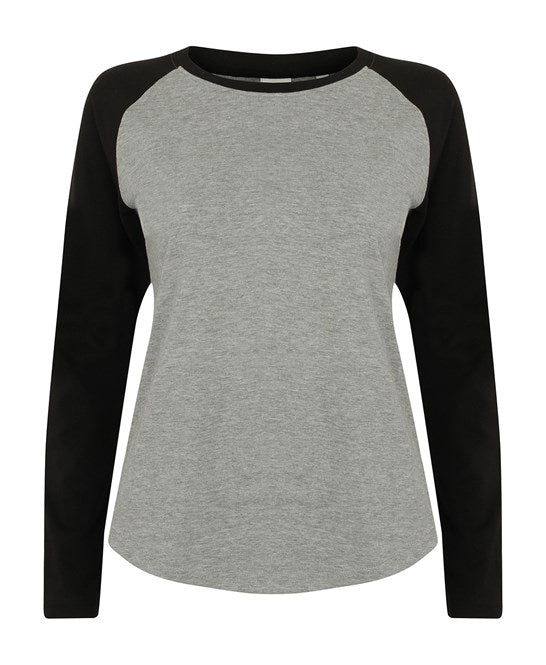 Sf Women's Long Sleeve Baseball T-Shirt