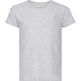 Fruit Of The Loom Girls Valueweight T - Heather Grey