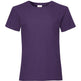 Fruit Of The Loom Girls Valueweight T - Purple